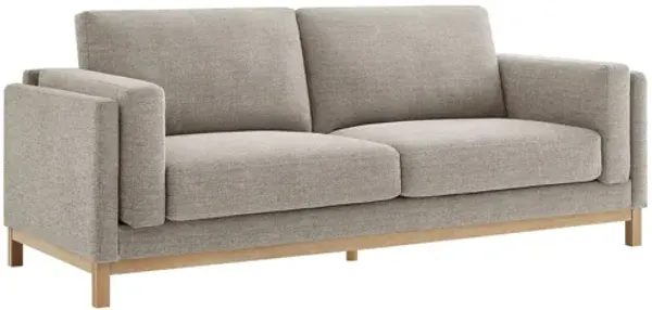 Roscoe 81" Pewter Sofa by Modway