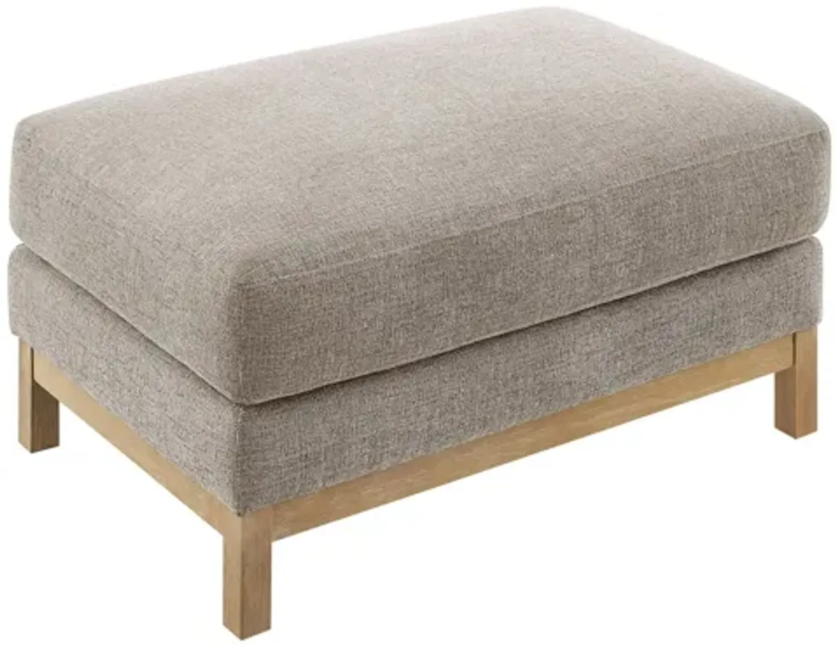 Roscoe Pewter Ottoman by Modway