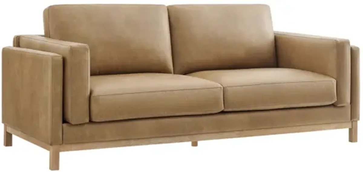 Roscoe 81" Toast Sofa by Modway