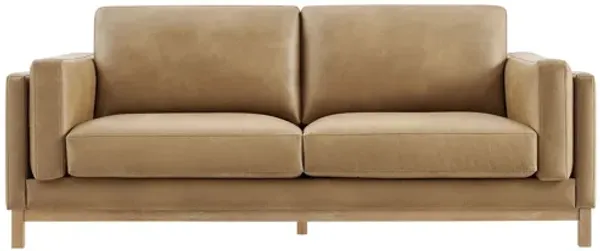 Roscoe 81" Toast Sofa by Modway