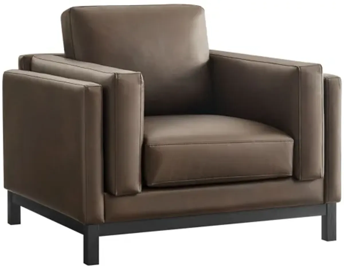 Roscoe Espresso Armchair by Modway