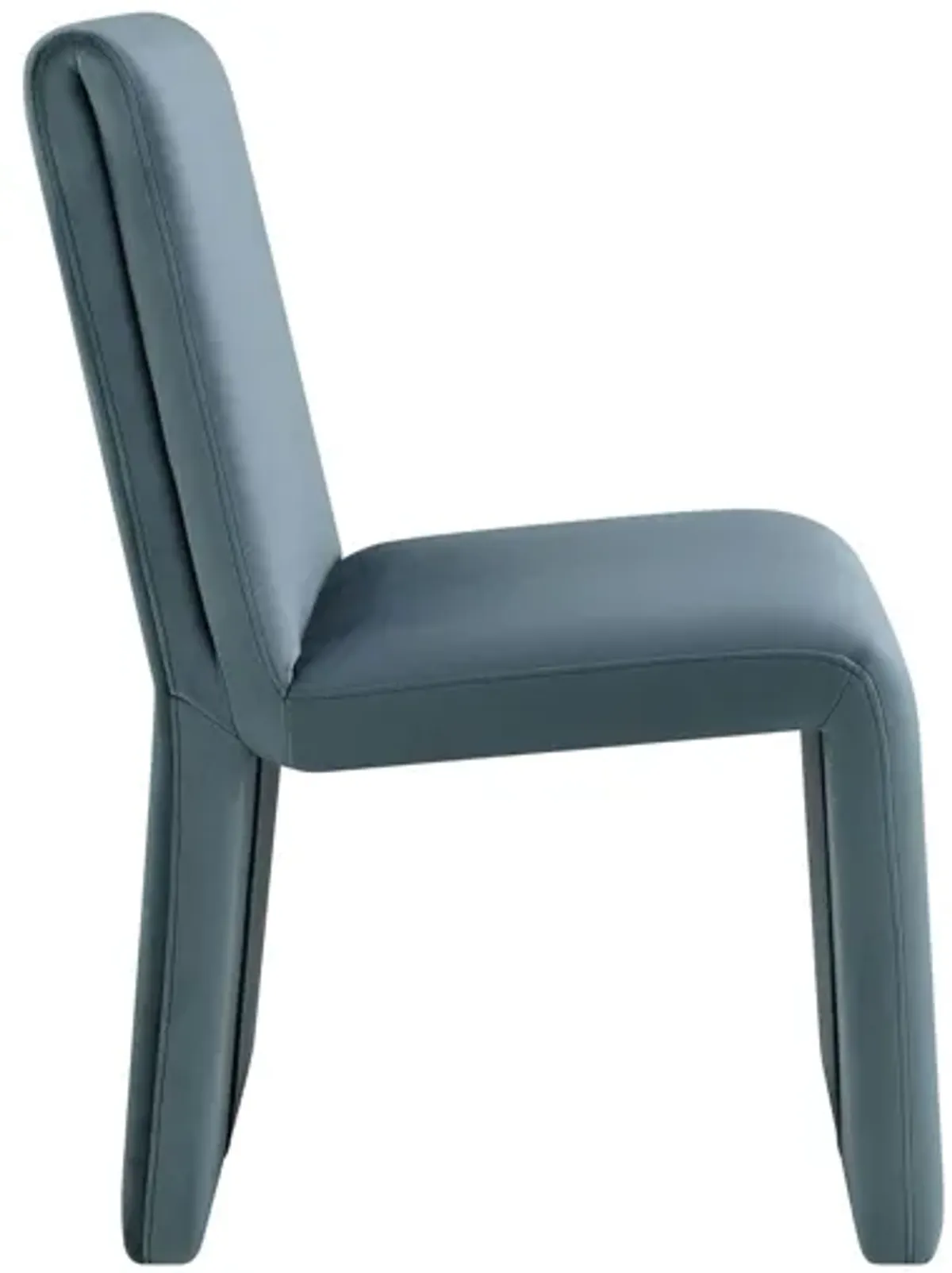 Emory Upholstered Cadet Blue Dining Side Chair by Modway