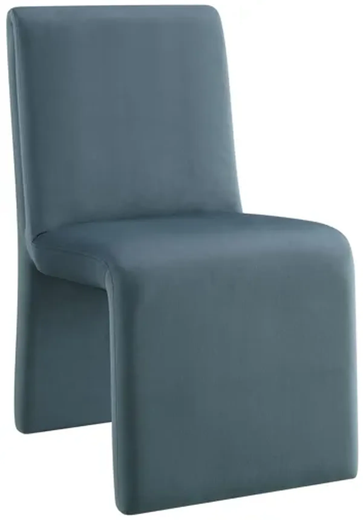 Emory Upholstered Cadet Blue Dining Side Chair by Modway