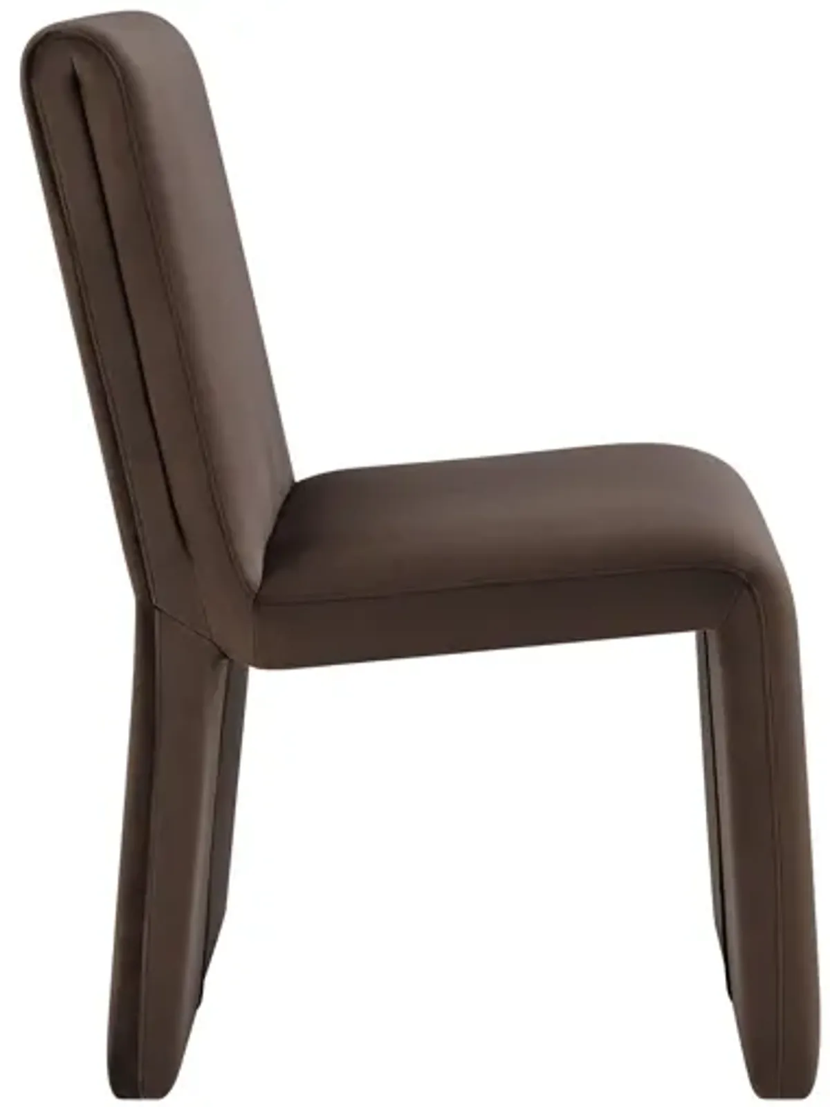 Emory Upholstered Chocolate Dining Side Chair by Modway