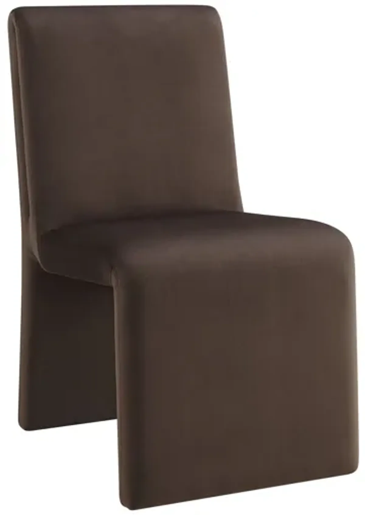 Emory Upholstered Chocolate Dining Side Chair by Modway
