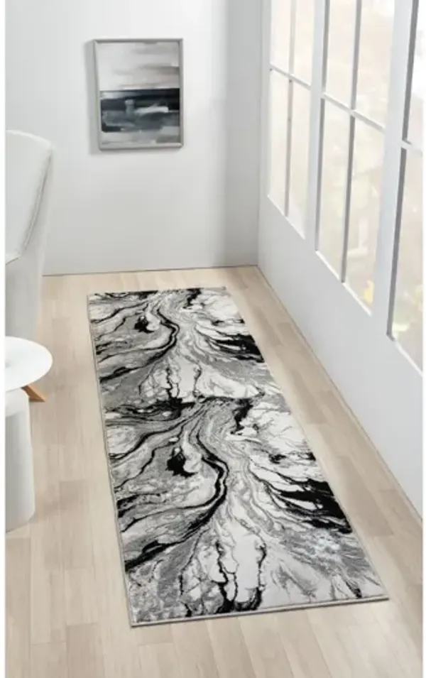Ksamil 2'4" x 7'11" Hallway Runner