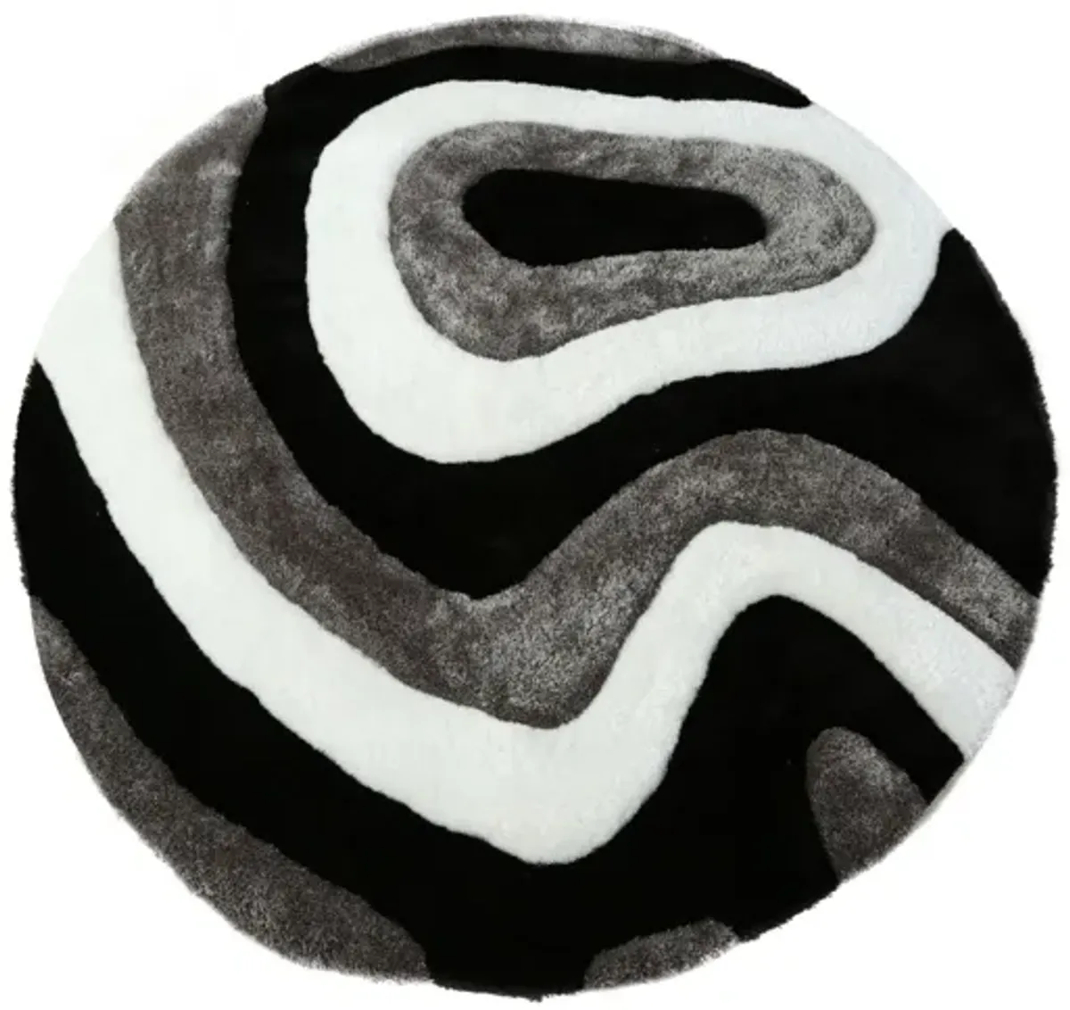 Mateos Shag 7' X 7' Round Rug