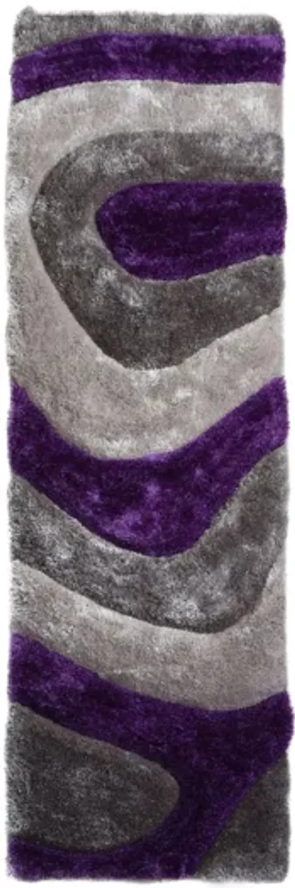 Mateos Shag 2'4" X 8' Hallway Runner