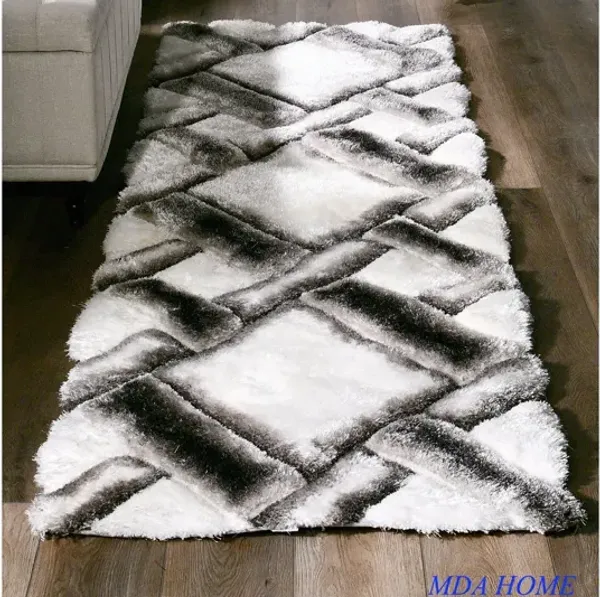 Mateos Shag 2'4" X 8' Hallway Runner