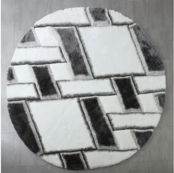 Mateos Shag 7' X 7' Round Rug