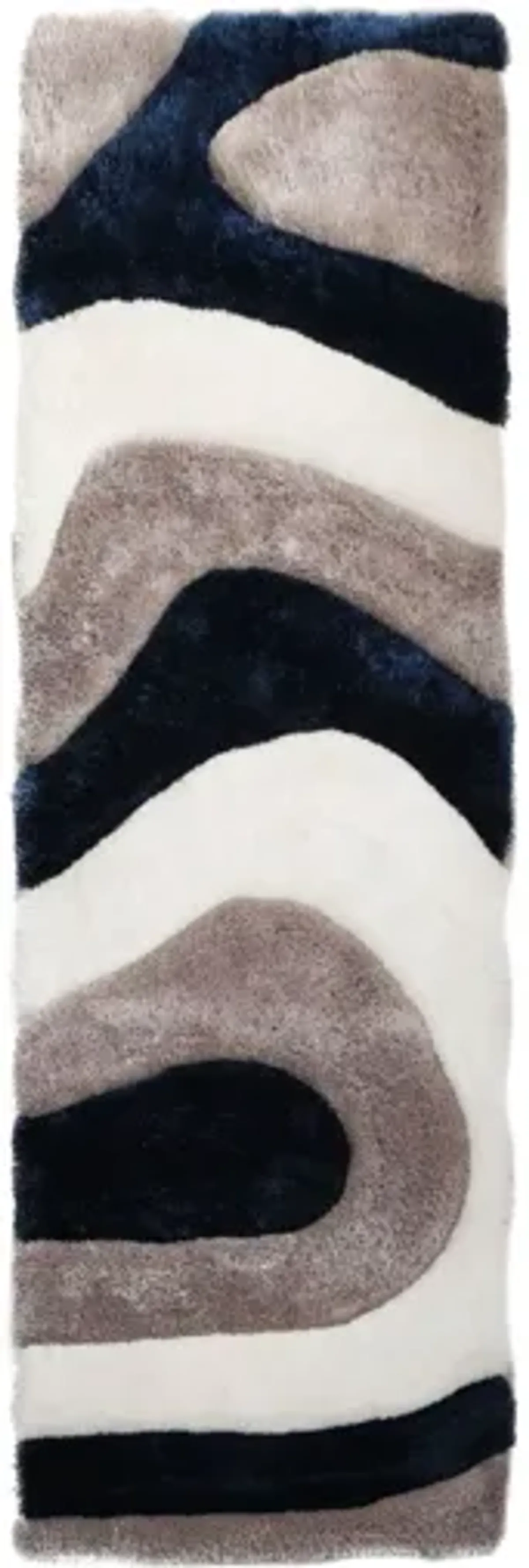 Mateos Shag 2'4" X 8' Hallway Runner