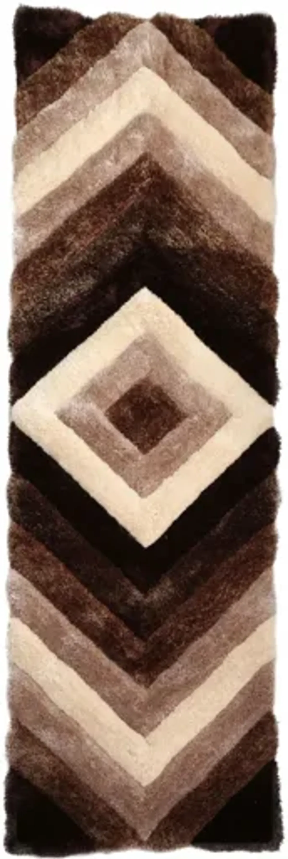 Mateos Shag 2'4" X 8' Hallway Runner