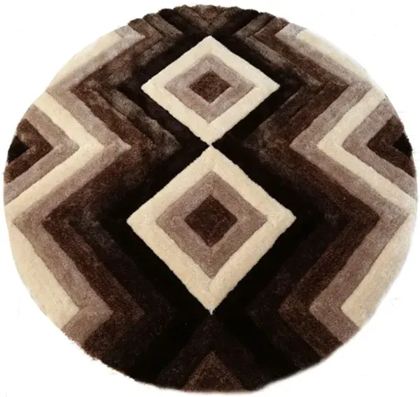 Mateos Shag 7' X 7' Round Rug