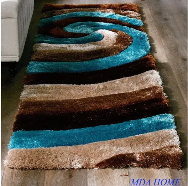 Mateos Shag 2'4" X 8' Hallway Runner