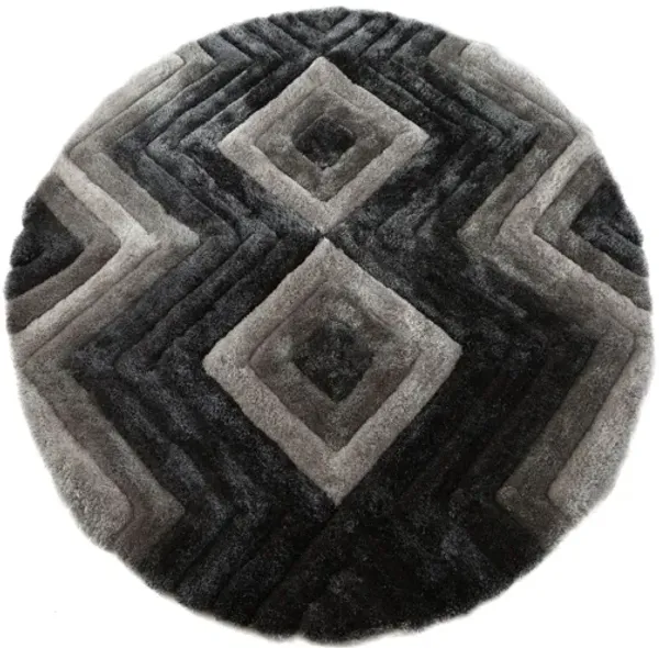 Mateos Shag 7' X 7' Round Rug