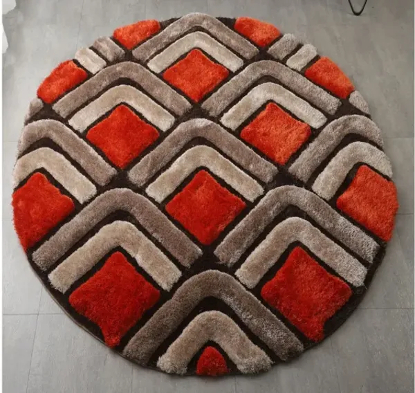 Mateos Shag 7' X 7' Round Rug