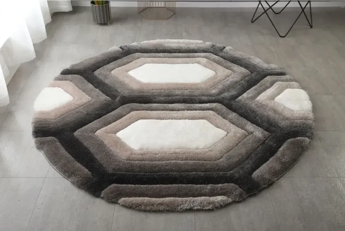 Mateos Shag 7' X 7' Round Rug