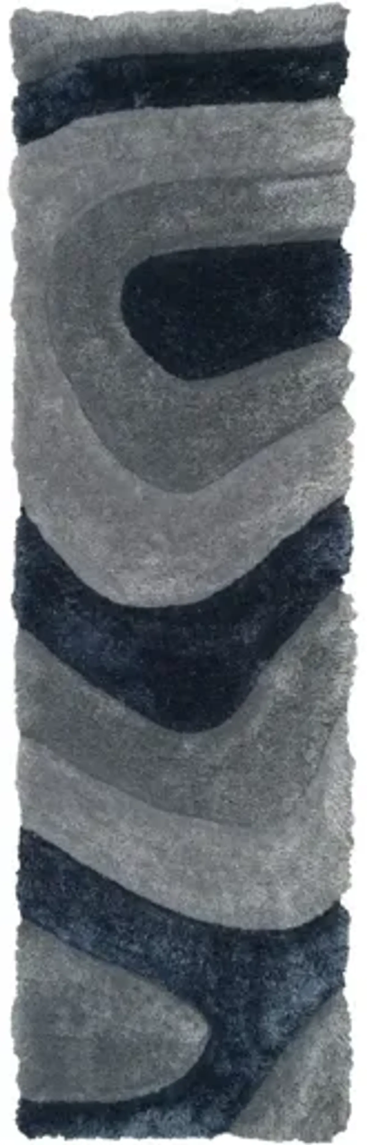 Mateos Shag 2'4" X 8' Hallway Runner