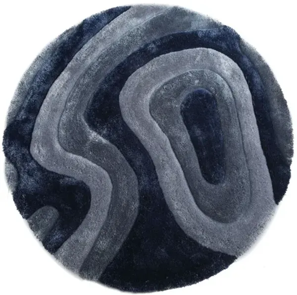 Mateos Shag 7' X 7' Round Rug