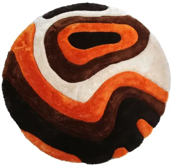 Mateos Shag 7' X 7' Round Rug