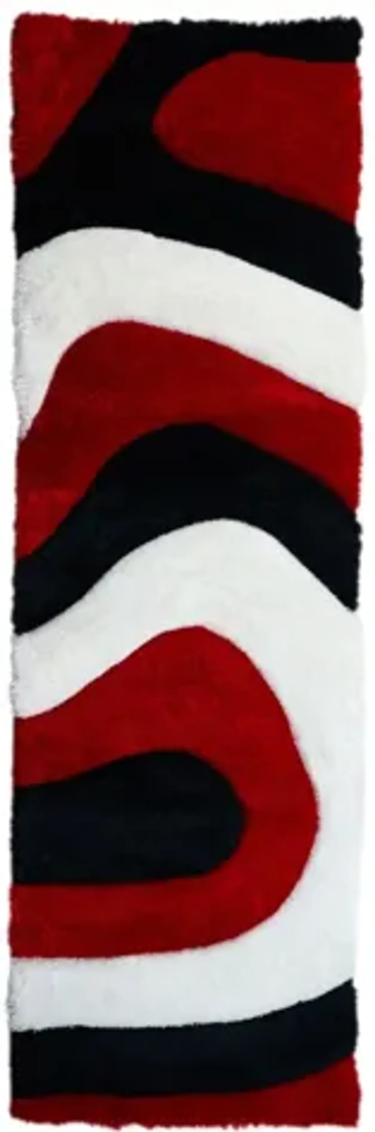 Mateos Shag 2'4" X 8' Hallway Runner