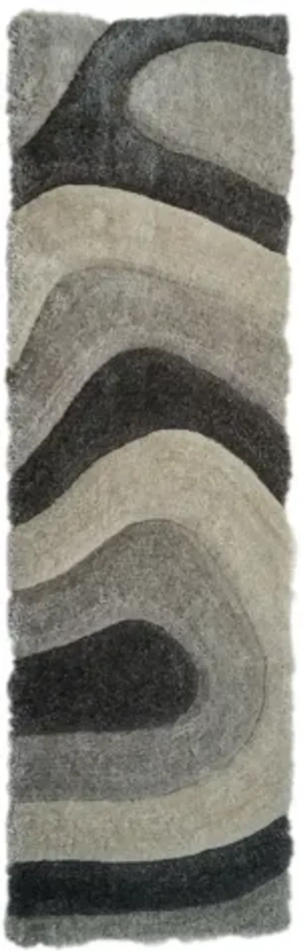 Mateos Shag 2'4" X 8' Hallway Runner