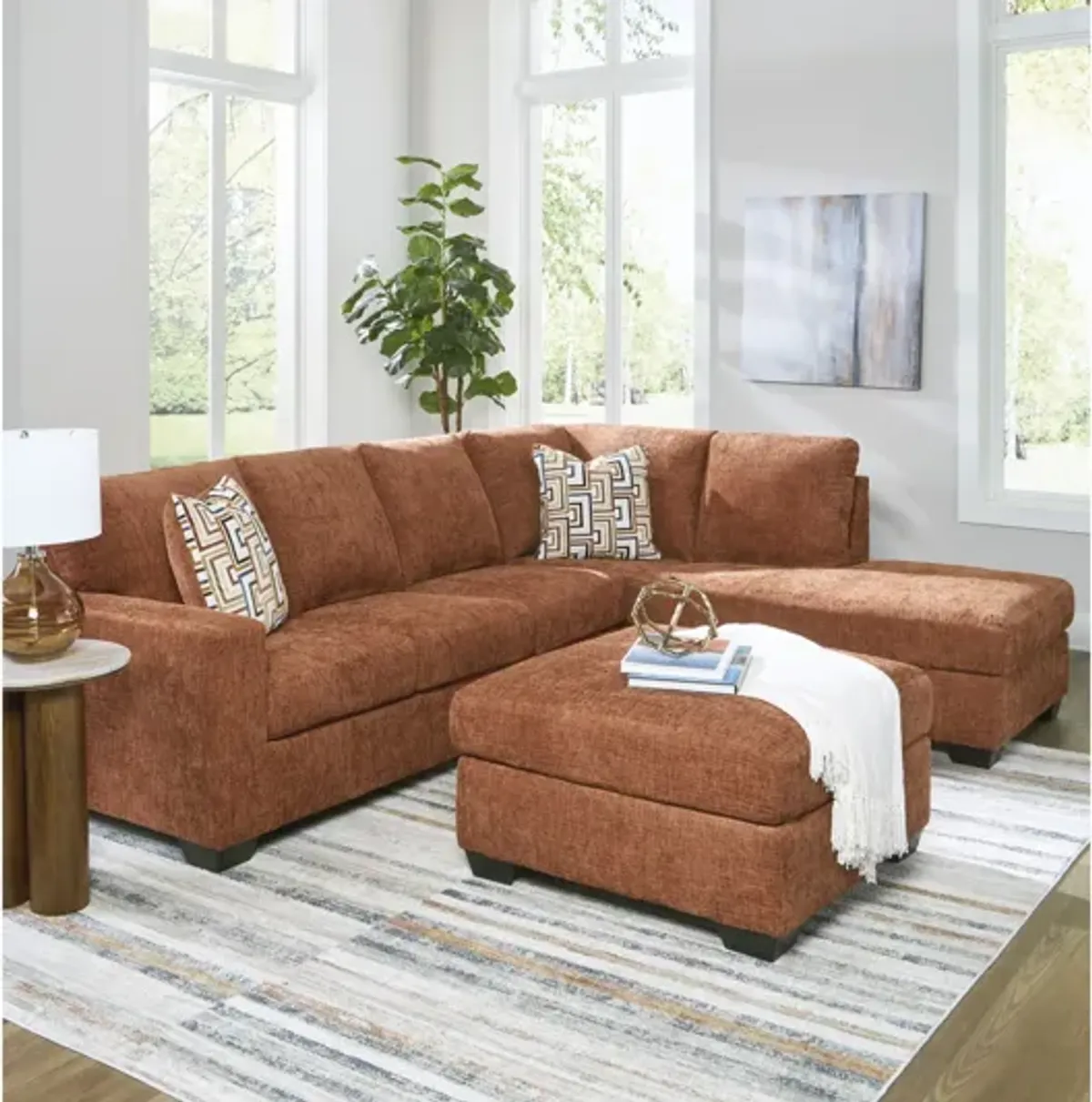 Aviemore 2-Piece Right Arm Facing Sectional with Chaise