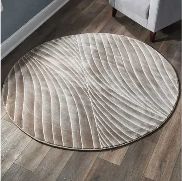 Omari 5'3'' Round Rug