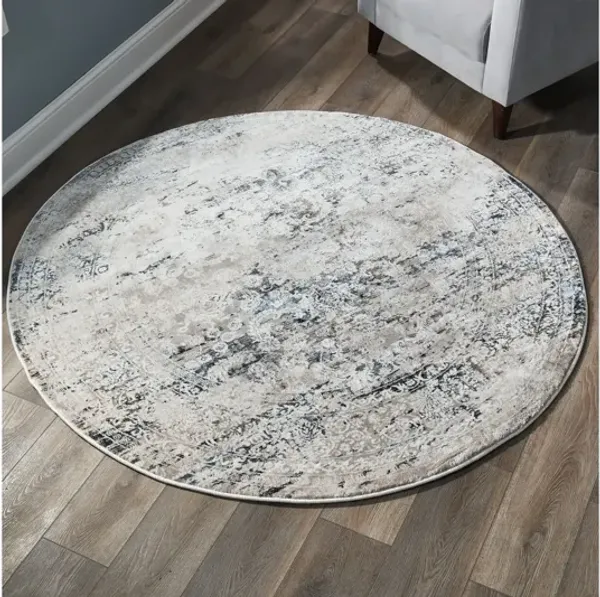 Omari 5'3'' Round Rug