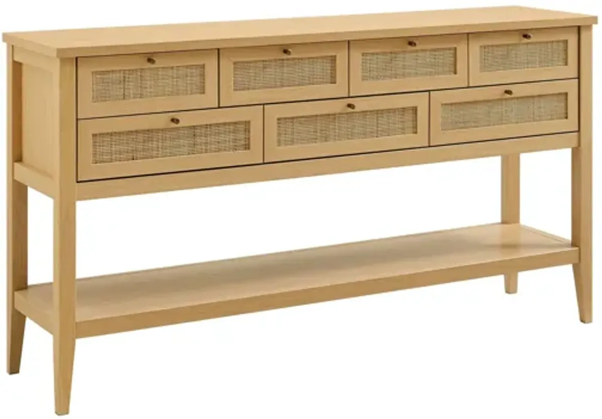 Soma 62 Inch Rattan Console Table by Modway