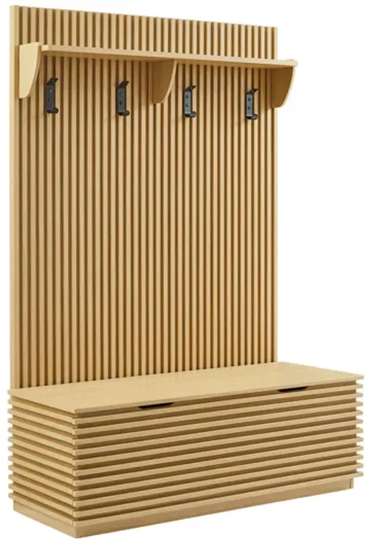 Render Fluted 3-in-1 Hall Tree by Modway