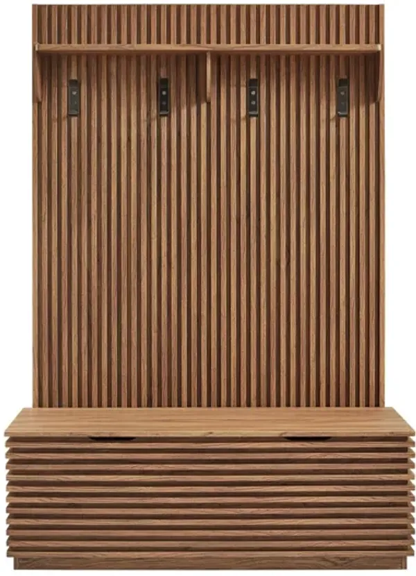 Render Fluted 3-in-1 Hall Tree by Modway