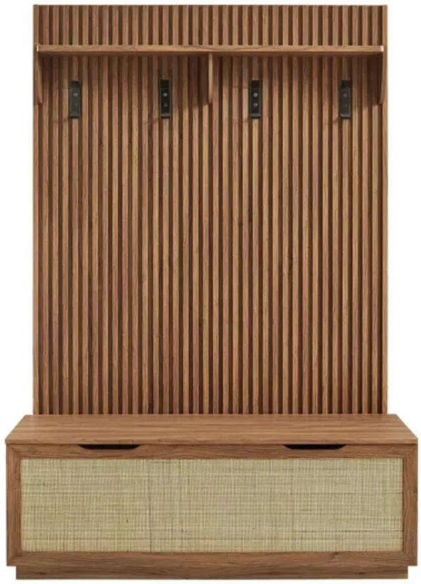 Soma Fluted 3-in-1 Hall Tree  by Modway