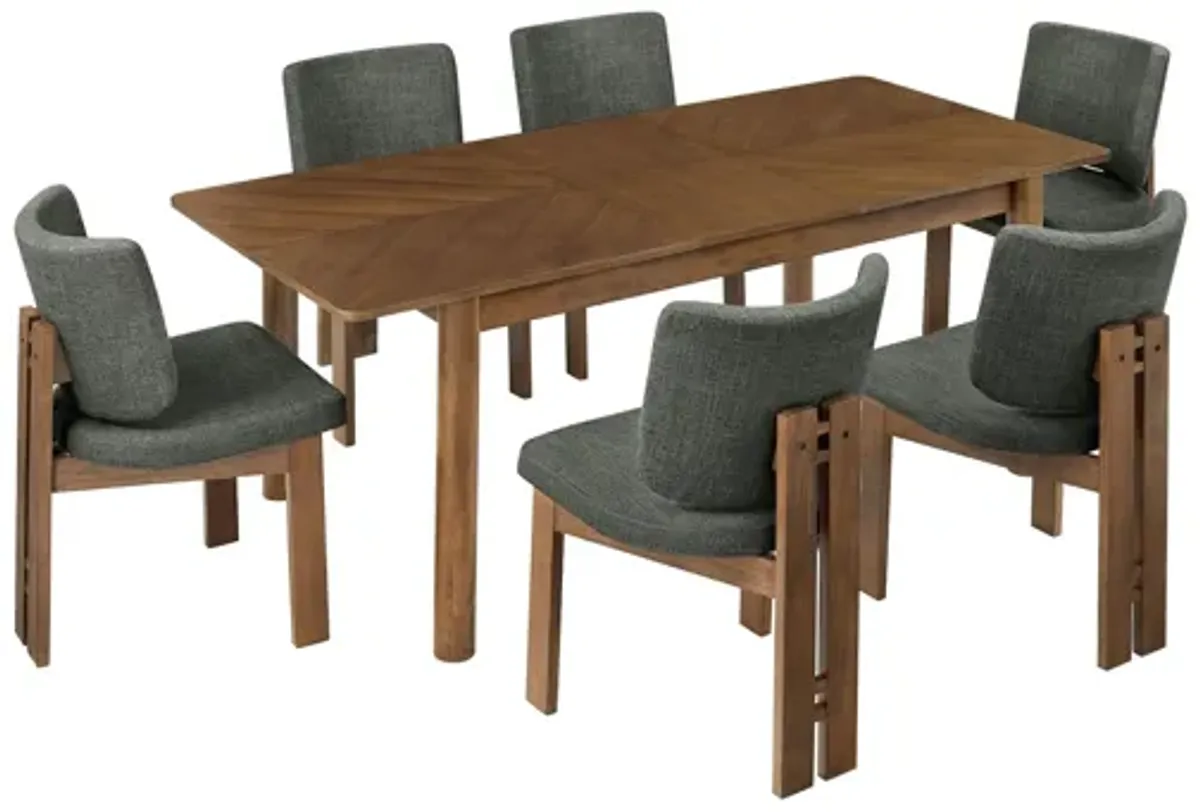 Alba 7-Piece Dining Set by Modway