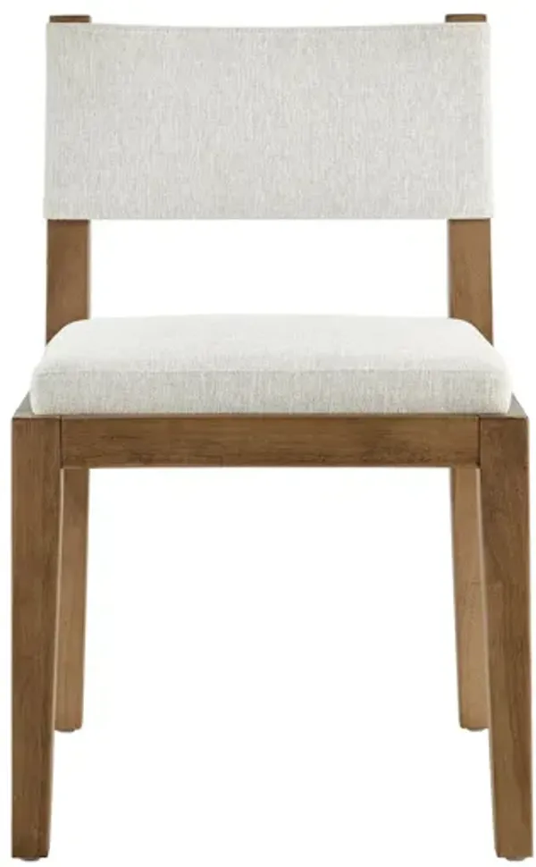 Calder Fabric Upholstered Wood Armless Dining Chair by Modway