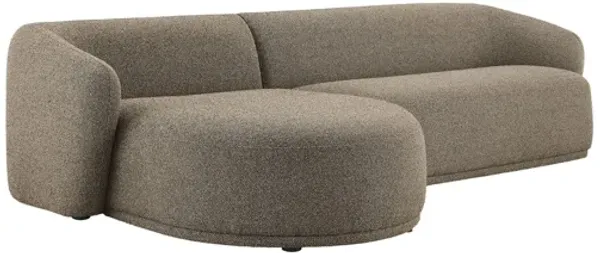 Monica 2 Piece Left Facing  Modular Sofa with Chaise by Modway