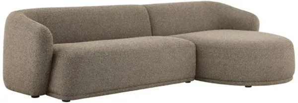 Monica 2 Piece Right Facing  Modular Sofa with Chaise by Modway