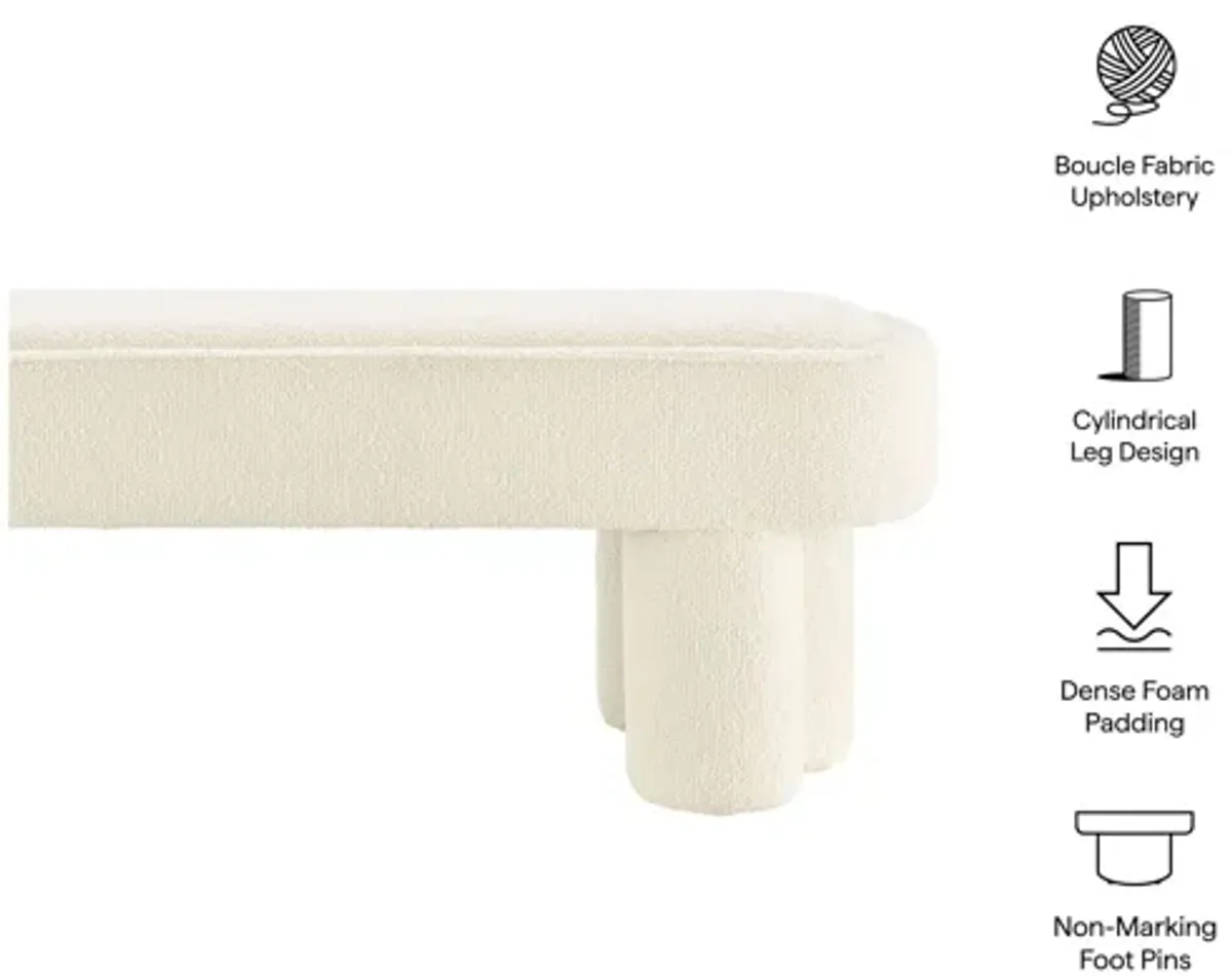 Mossi 52-Inch Oval  Bench by Modway