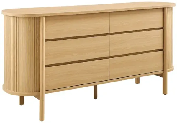 Cadence 6-Drawer Curved Dresser by Modway