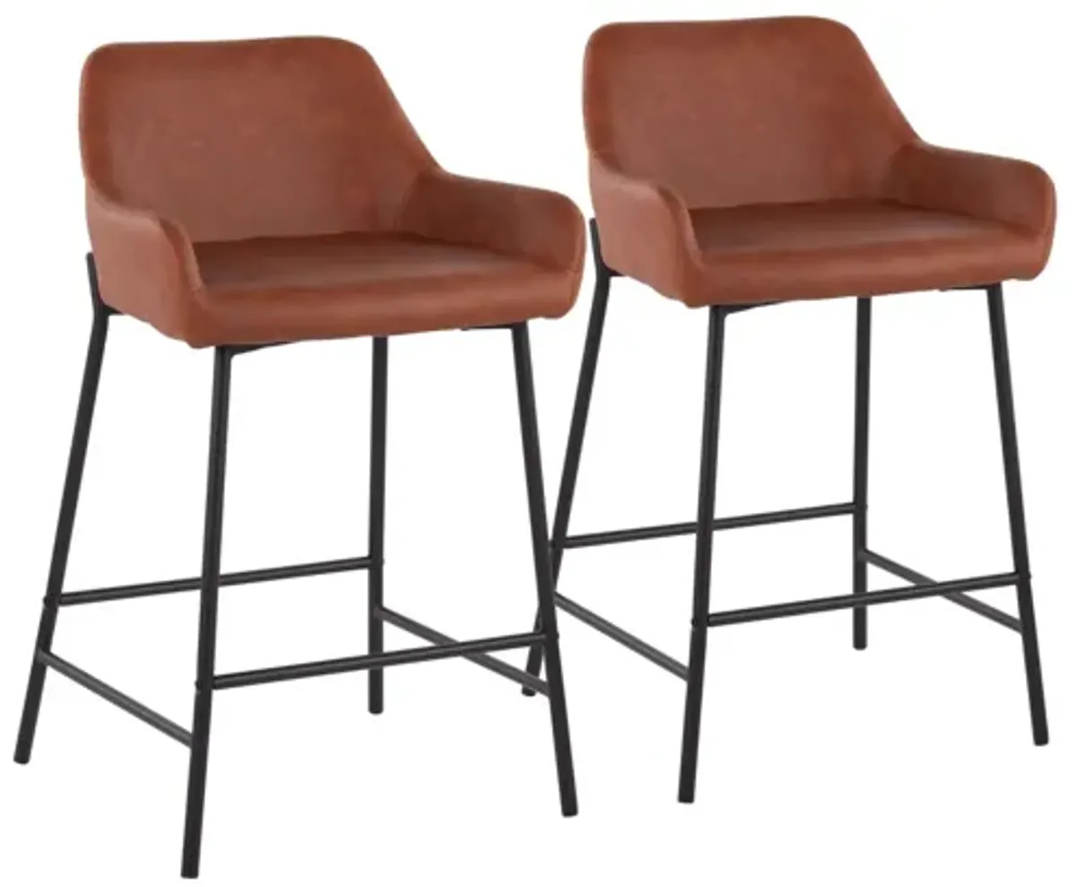 Daniella Counter Stool By LumiSource - Set of 2