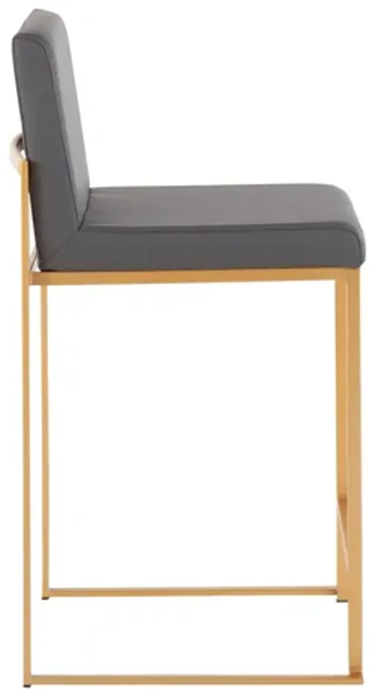 Fuji High Back Counter Stool By LumiSource - Set of 2