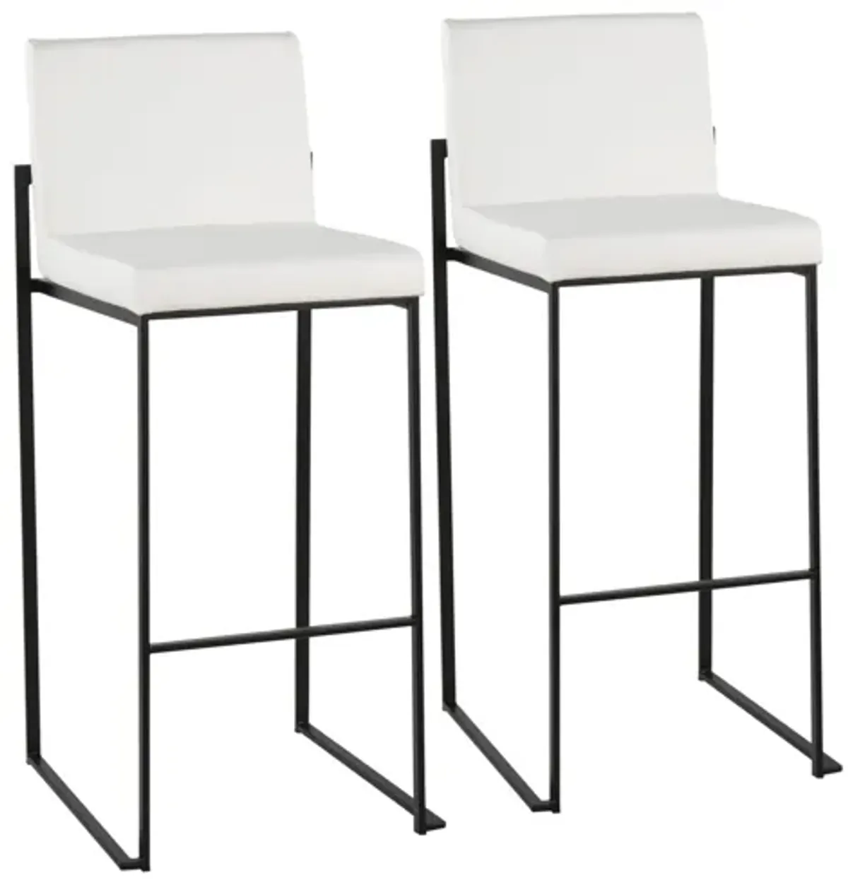 Fuji High Back Barstool By LumiSource - Set of 2