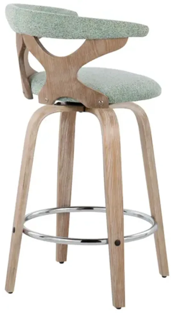 Gardenia 26" Fixed-Height Counter Stool By LumiSource - Set of 2