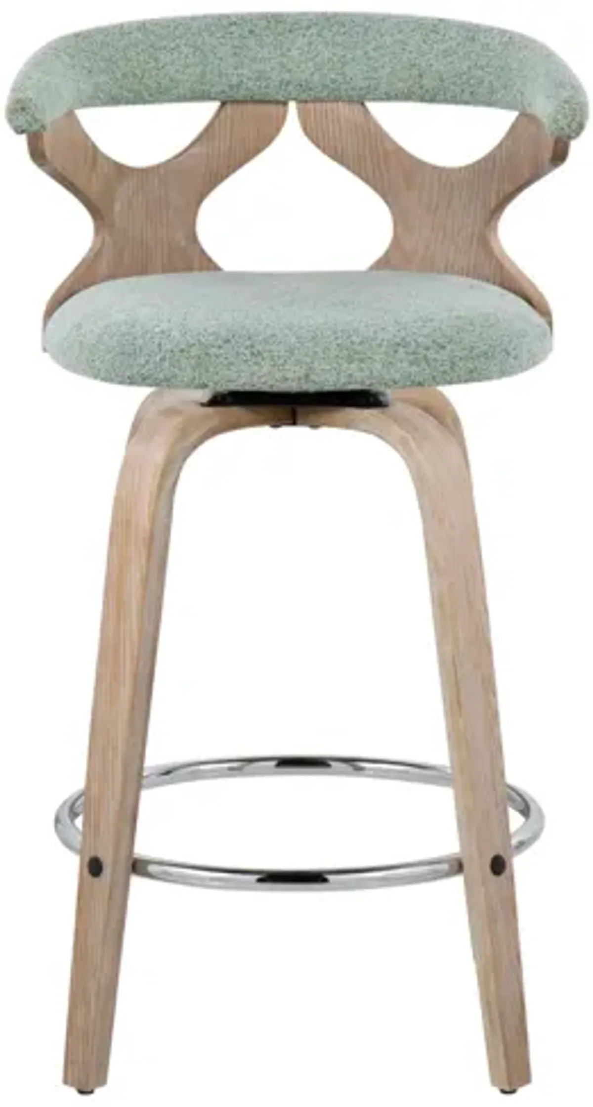 Gardenia 26" Fixed-Height Counter Stool By LumiSource - Set of 2