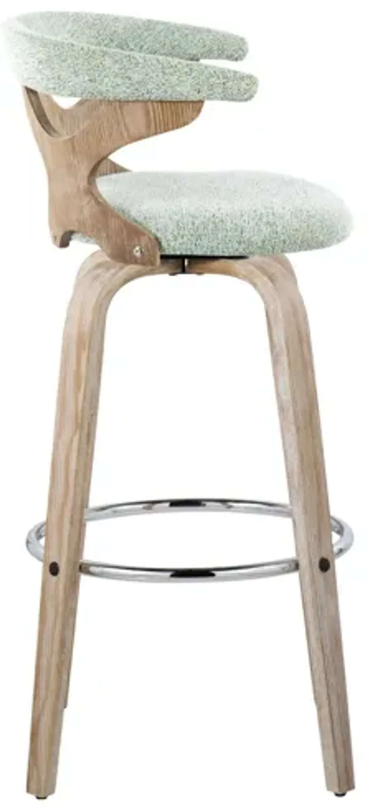 Gardenia 30" Fixed-Height Barstool By LumiSource - Set of 2