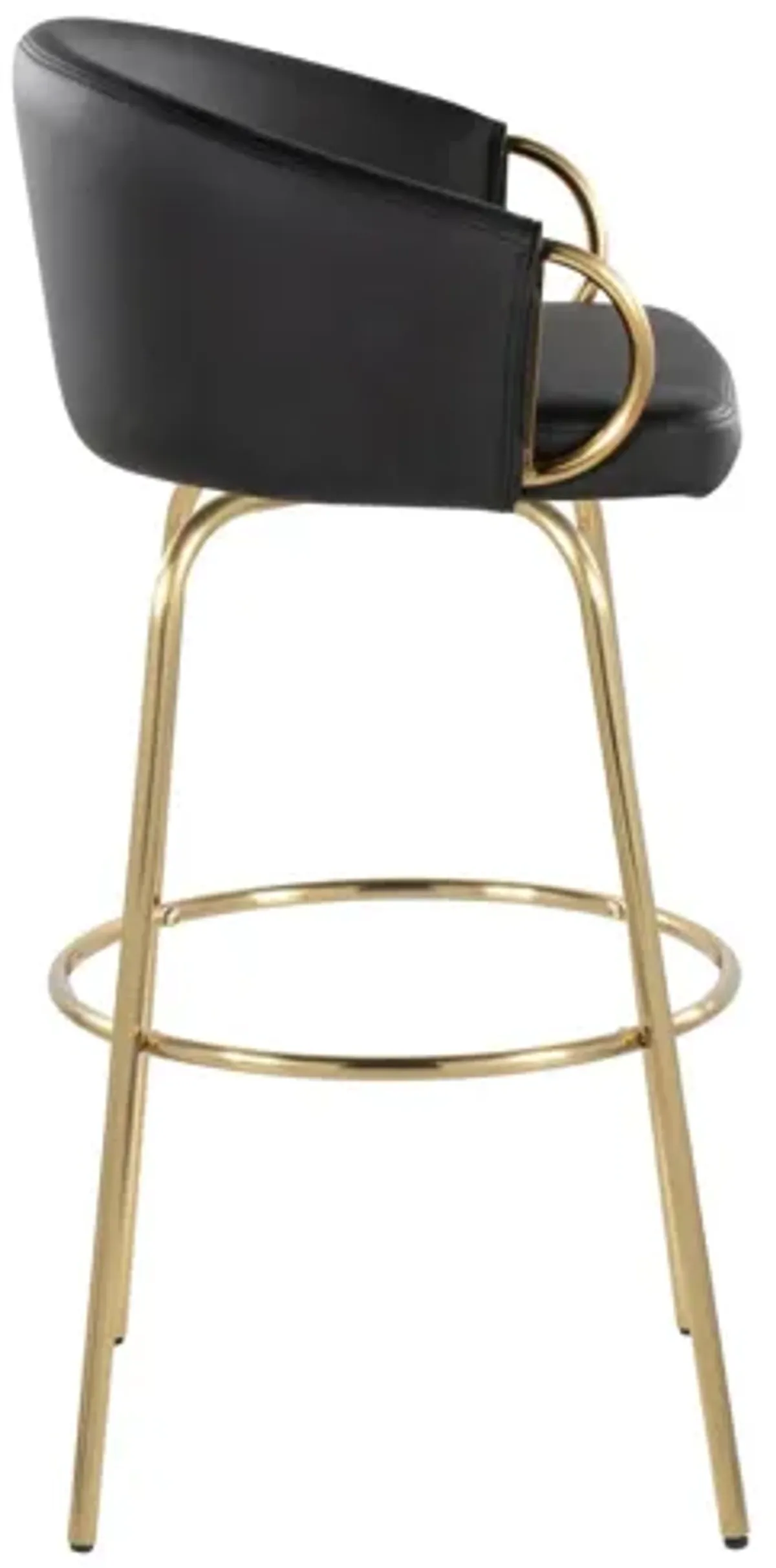 Claire 30" Fixed-Height Barstool By LumiSource - Set of 2