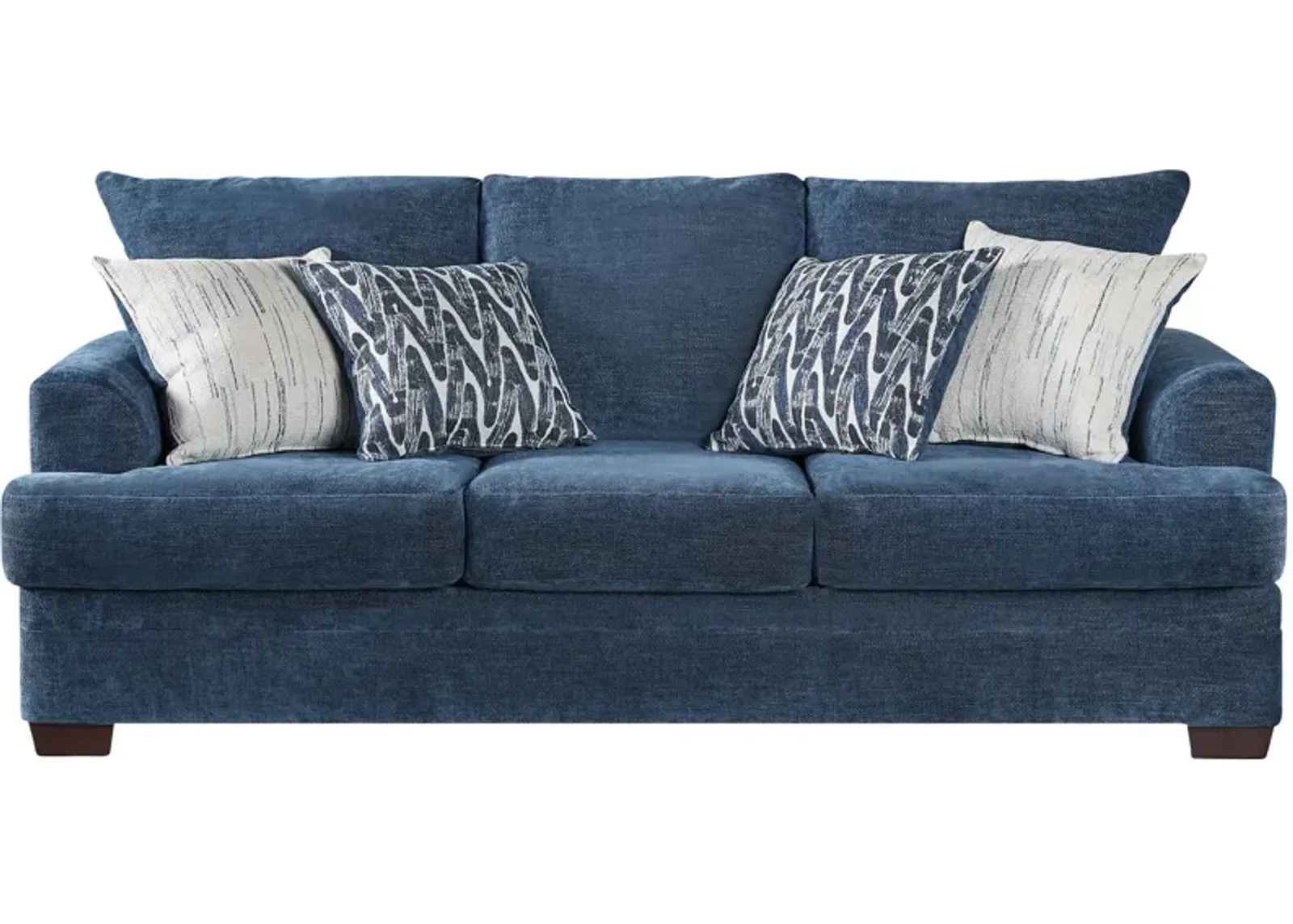 Fisher Blue Sofa