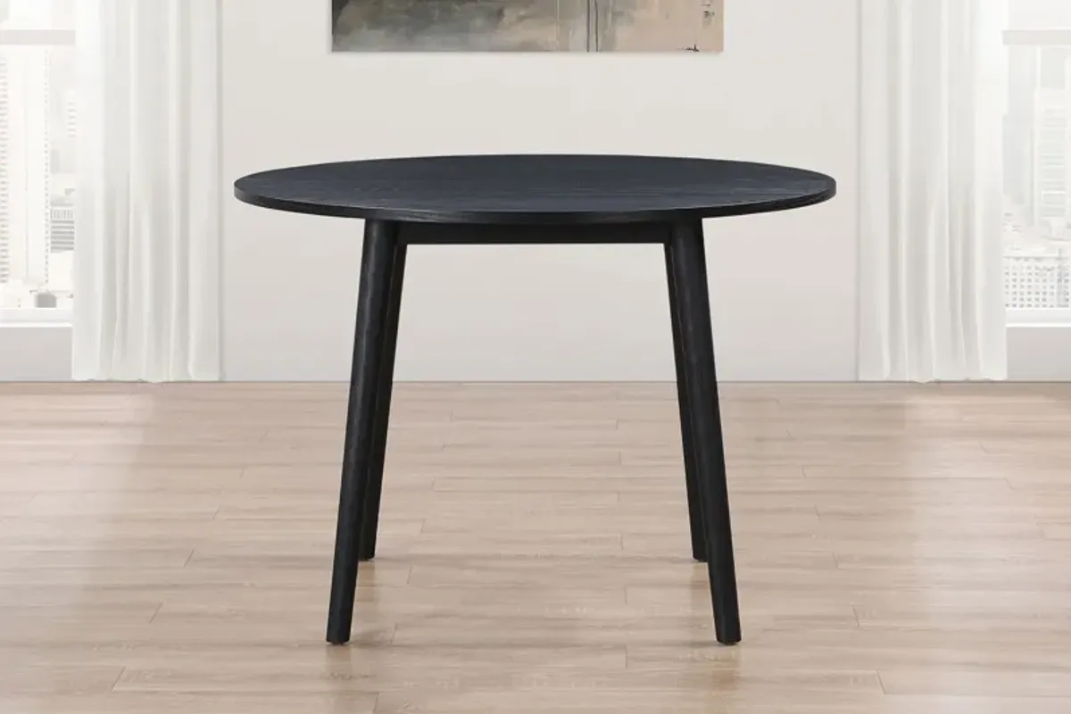 Ava Black Round Table