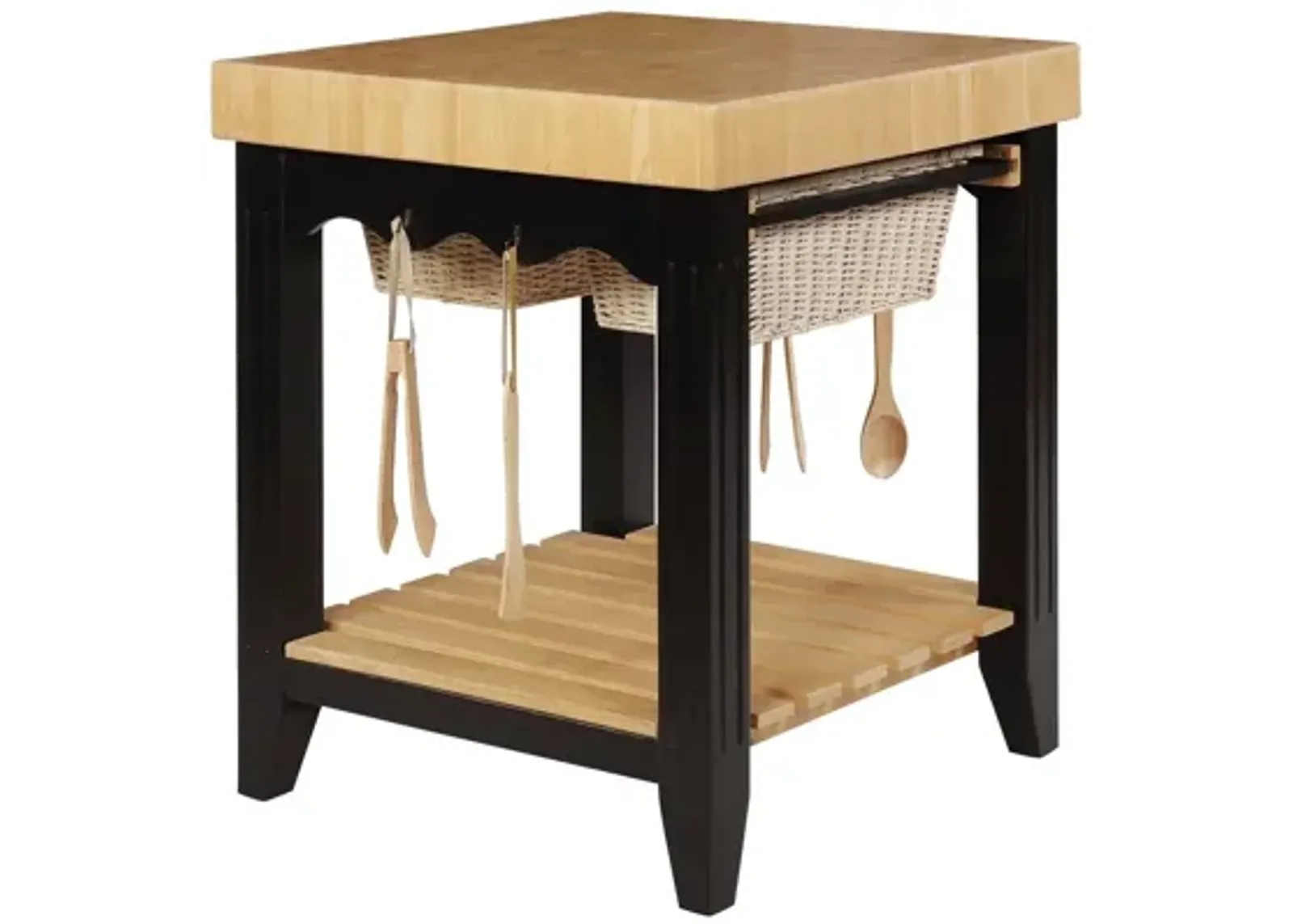 Color Story Butcher Block Kitchen Island