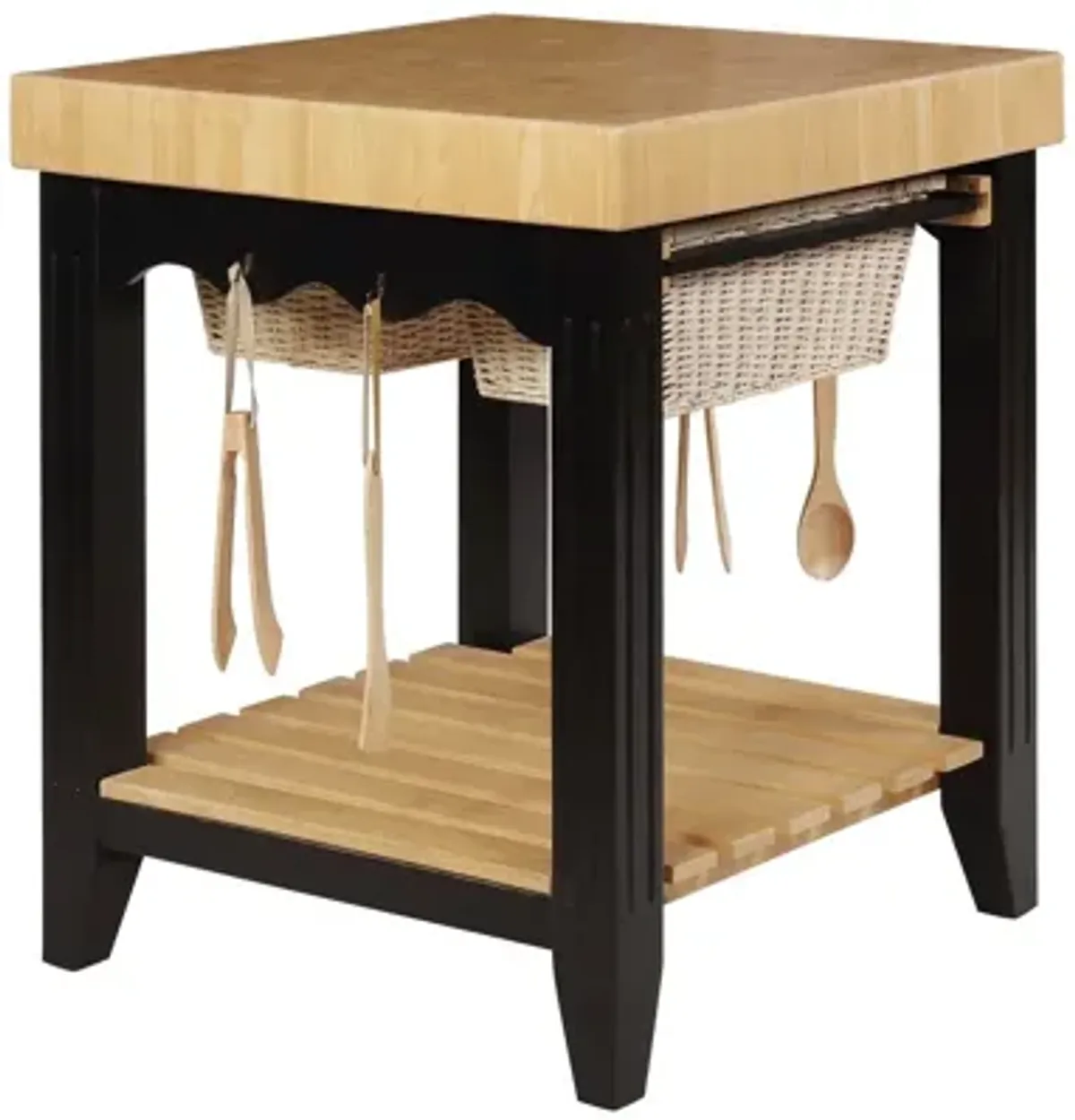 Color Story Butcher Block Kitchen Island